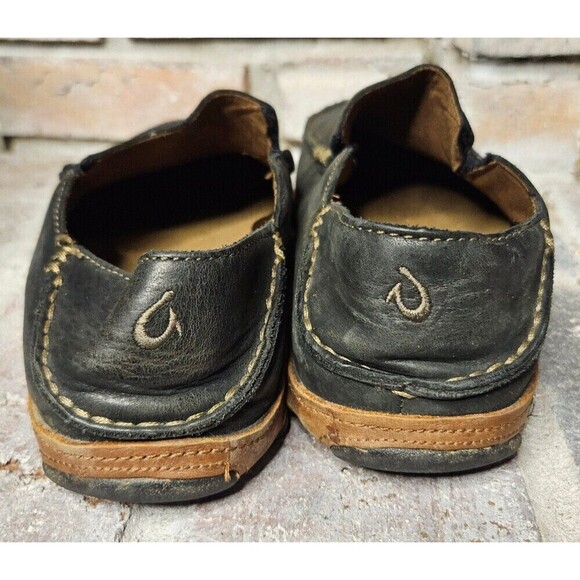 OluKai Moloā Men’s Leather Slip On Shoes Mens 8 main image 10
